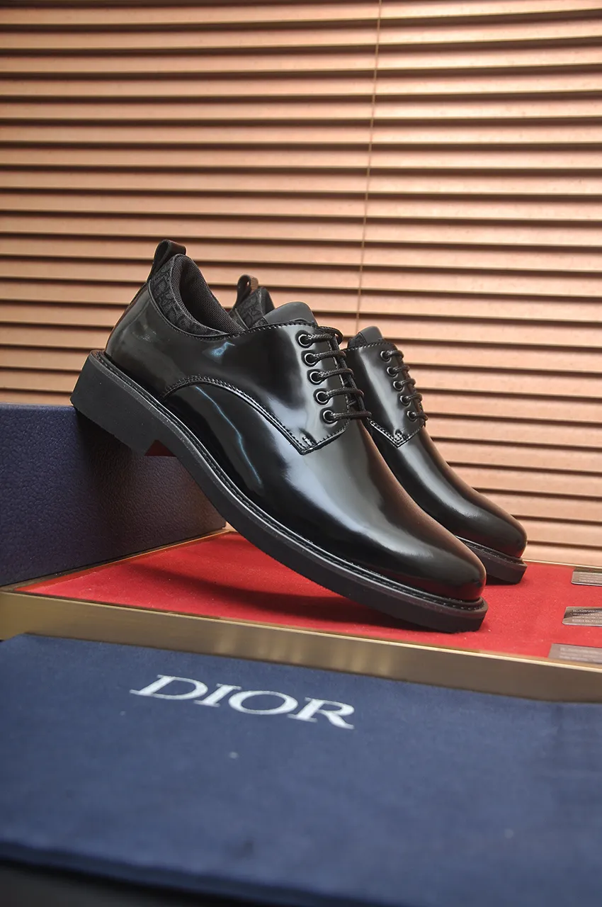Men's shoes 💰680💶[Dior] (water-dyed cowhide lining) Dior original 1:1 high-quality factory, imported original materials, imported raw cowhide, water-dyed cowhide lining, original TPU outsole, code number: 39-44 (38.45 custom-made)